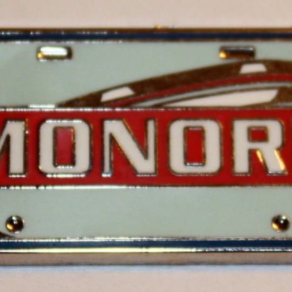 WDW - Attraction Vehicle License Plate Frame - MONORL